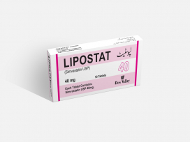 Lipostat Tablet 40mg 10s |pharmaceutical exporters in pakistan | pharma companies in pakistan