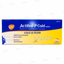 trace Rally Distill Actifed-P Cold Tablet 400s | Side Effects | Price | Buy | Online | Next  Health - Pakistan